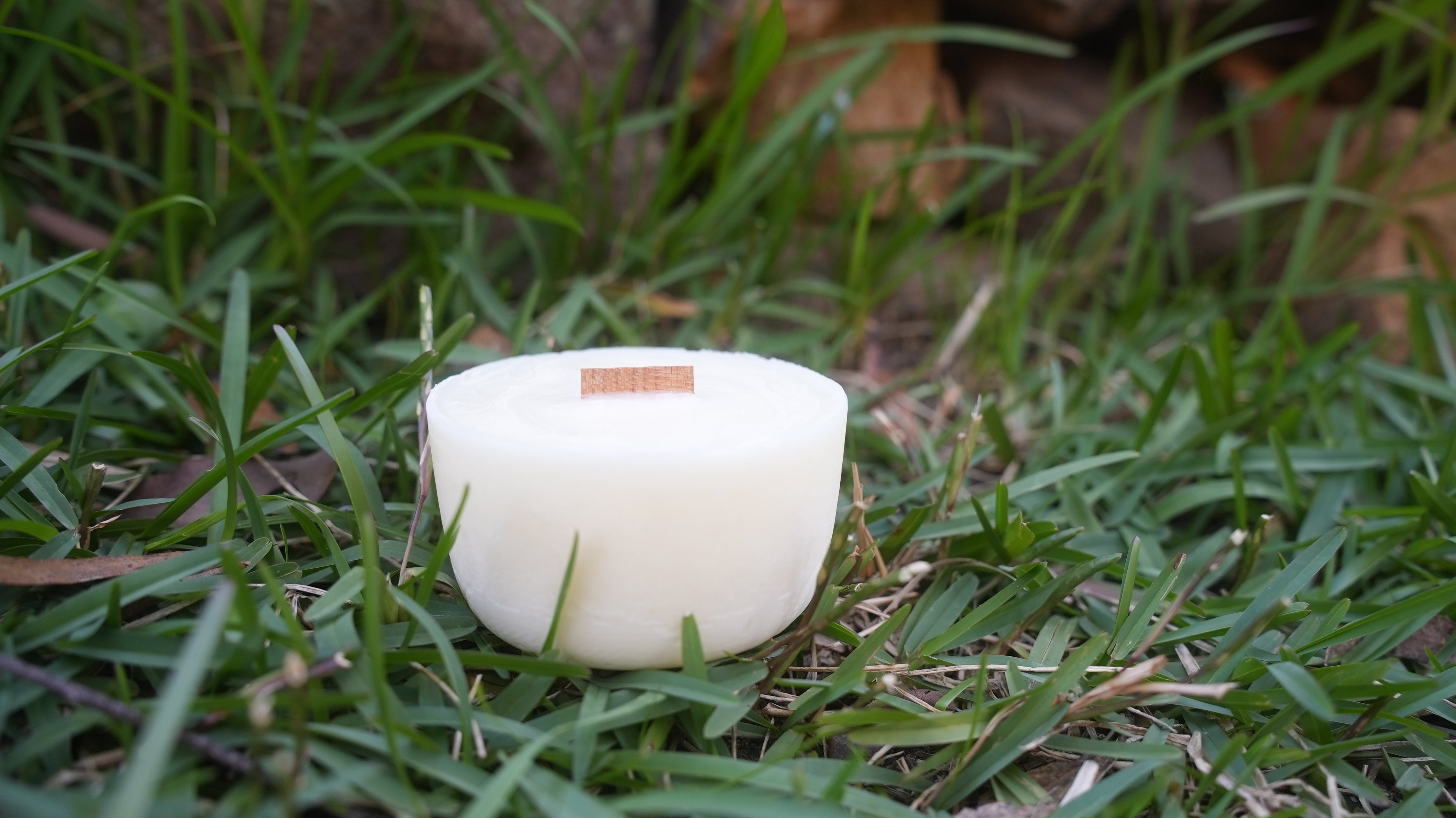 Natural soy candle refill