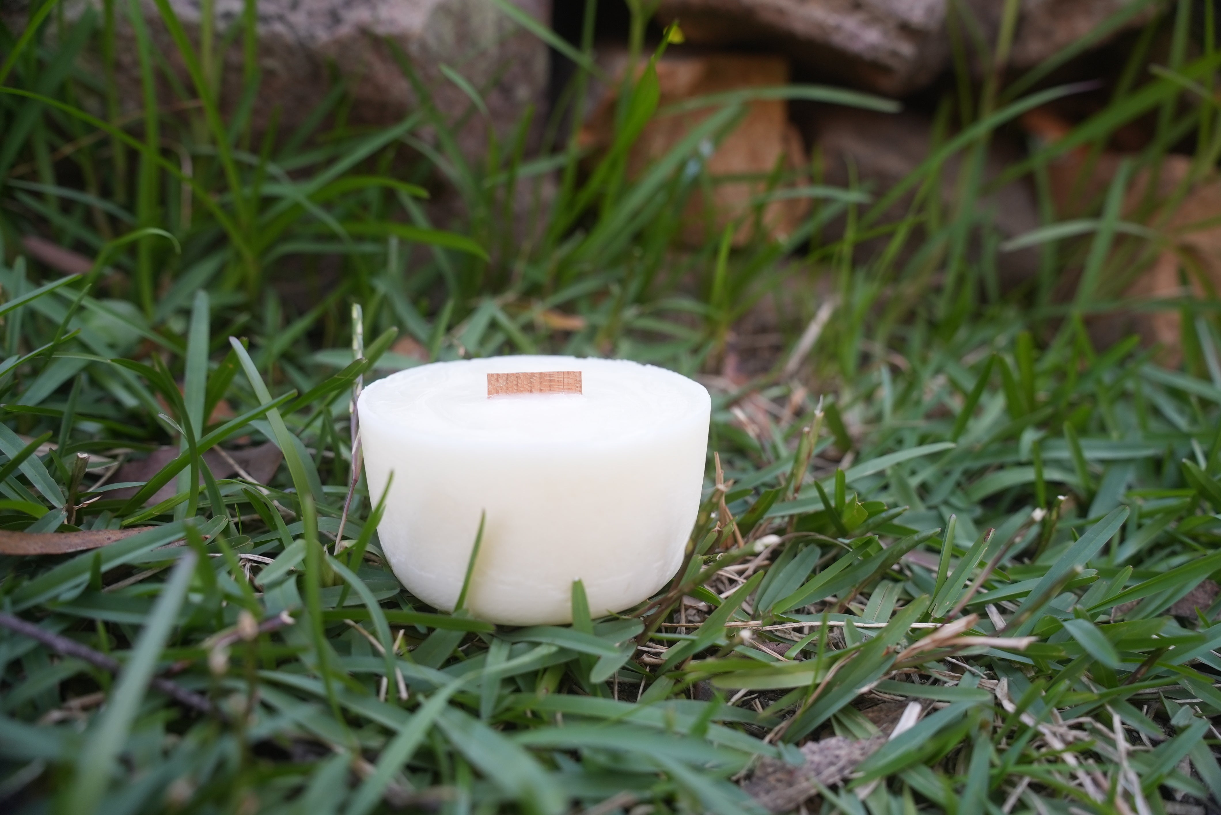 Natural soy candle refill
