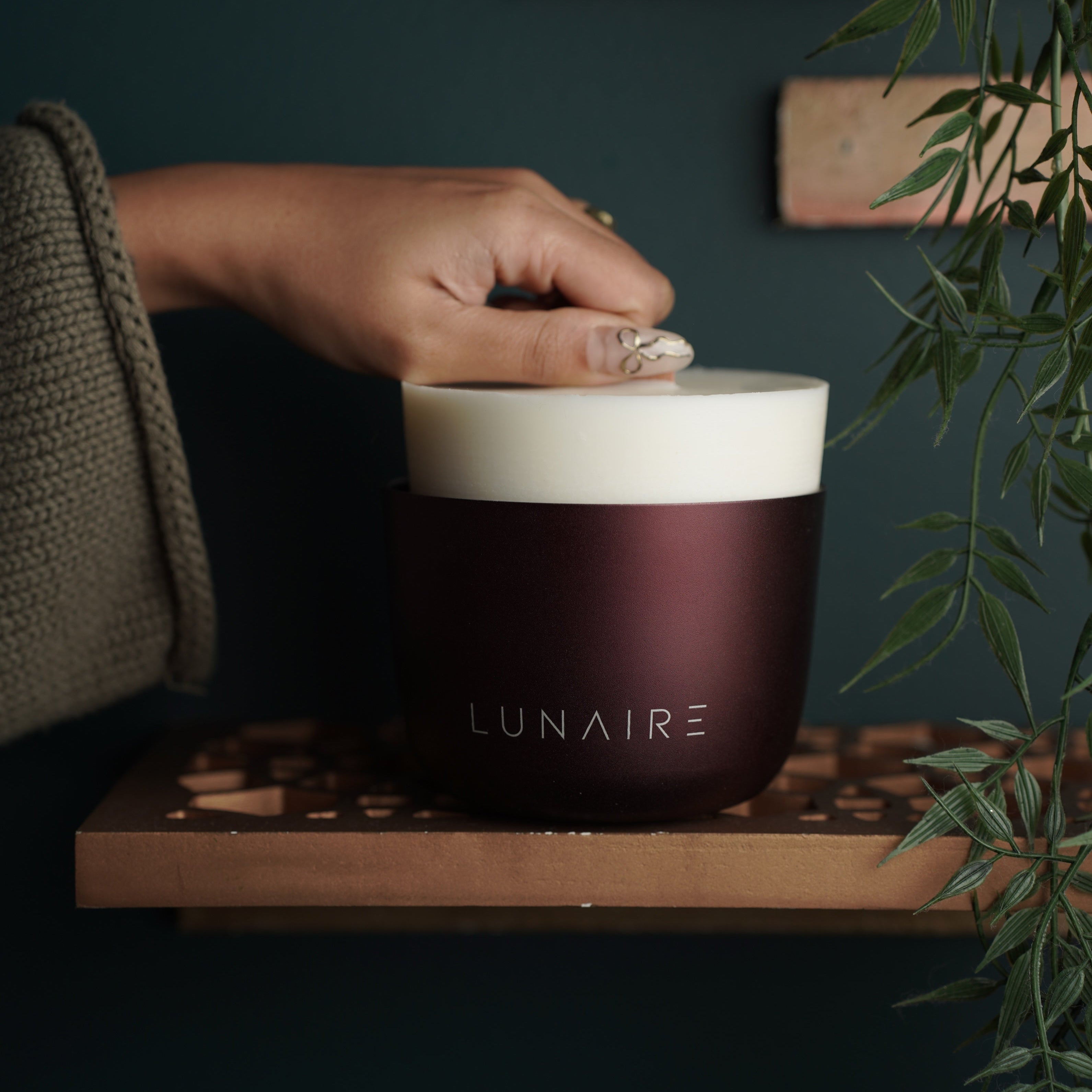 Premium Refillable Aluminium Candle