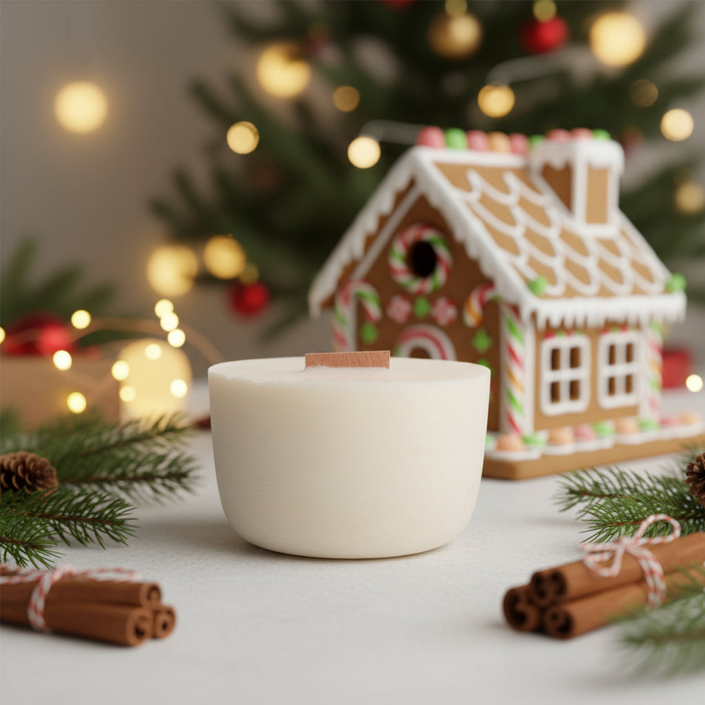 christmas scented candle refill soy wax