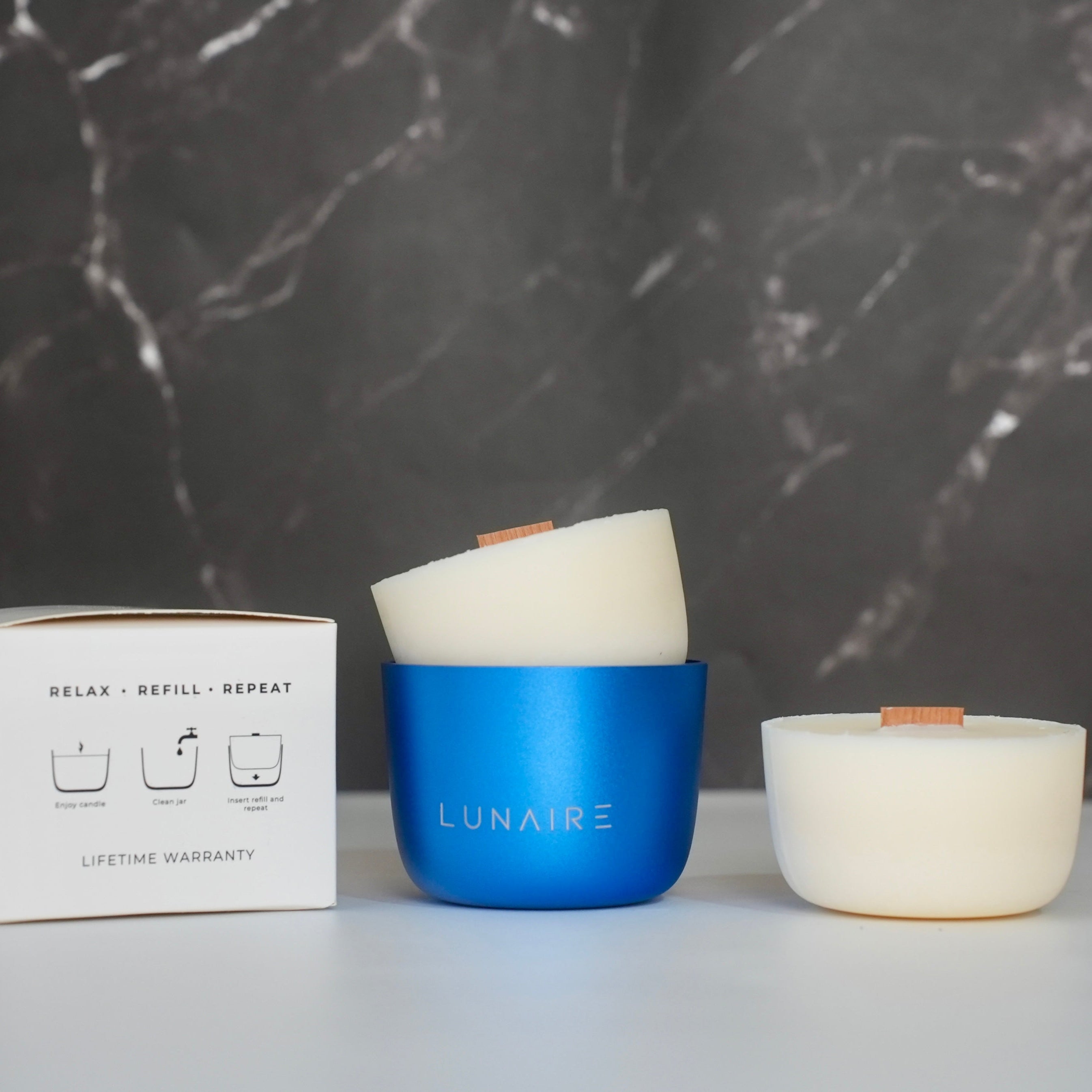 Refillable Soy Candles