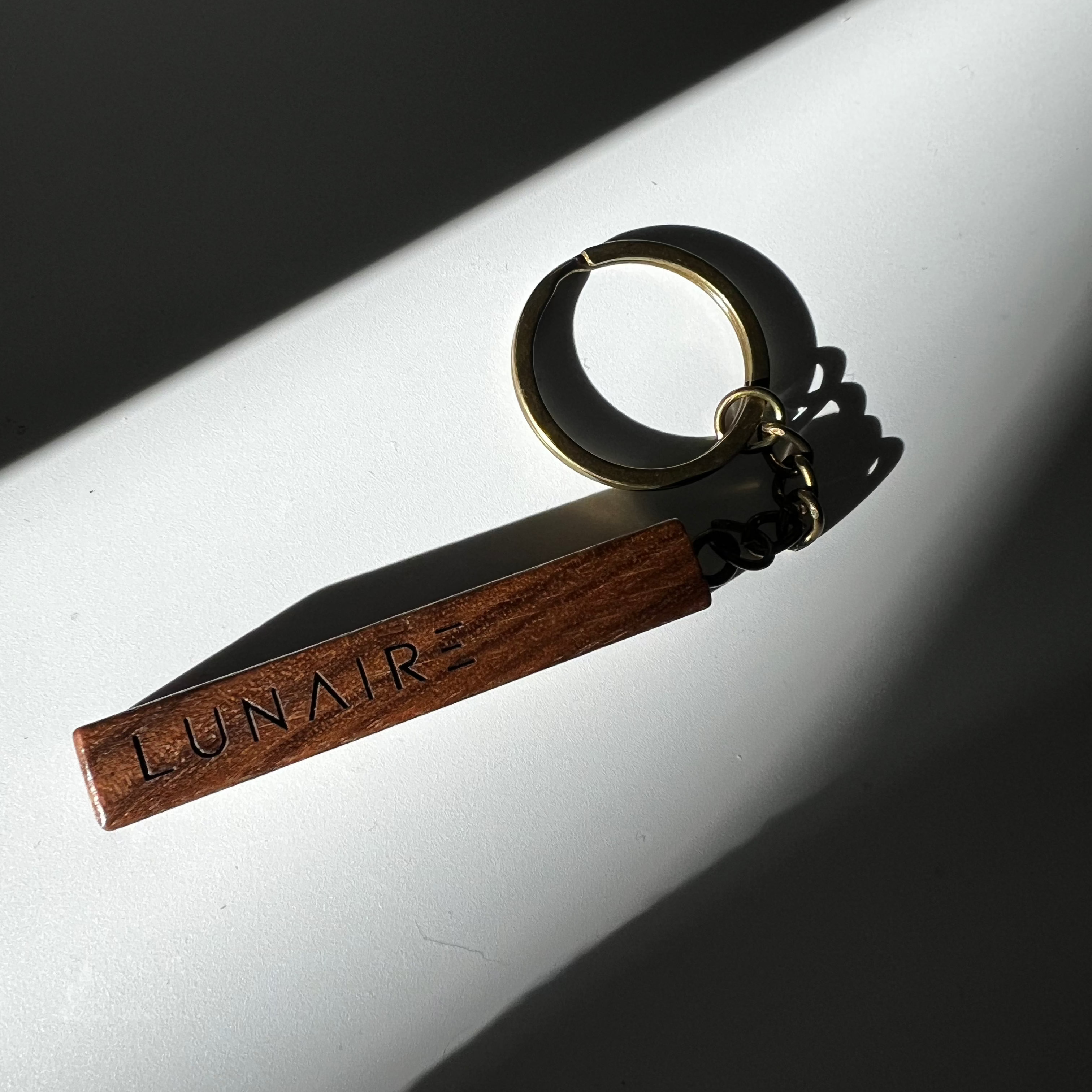 Customised Engraved KeyChain Wood