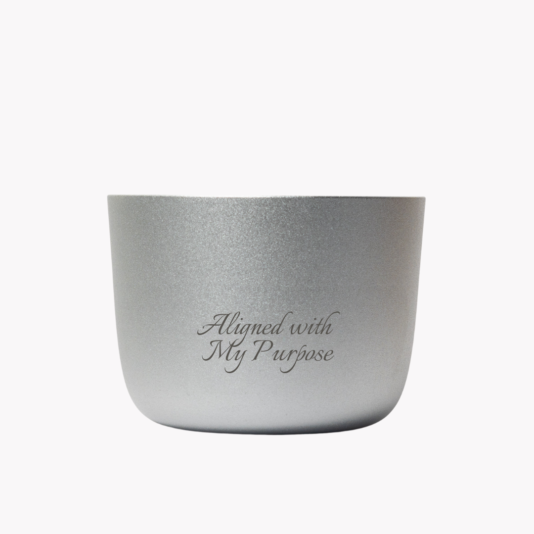 Forever Jar Candle with engraving Aligned with My Purpose