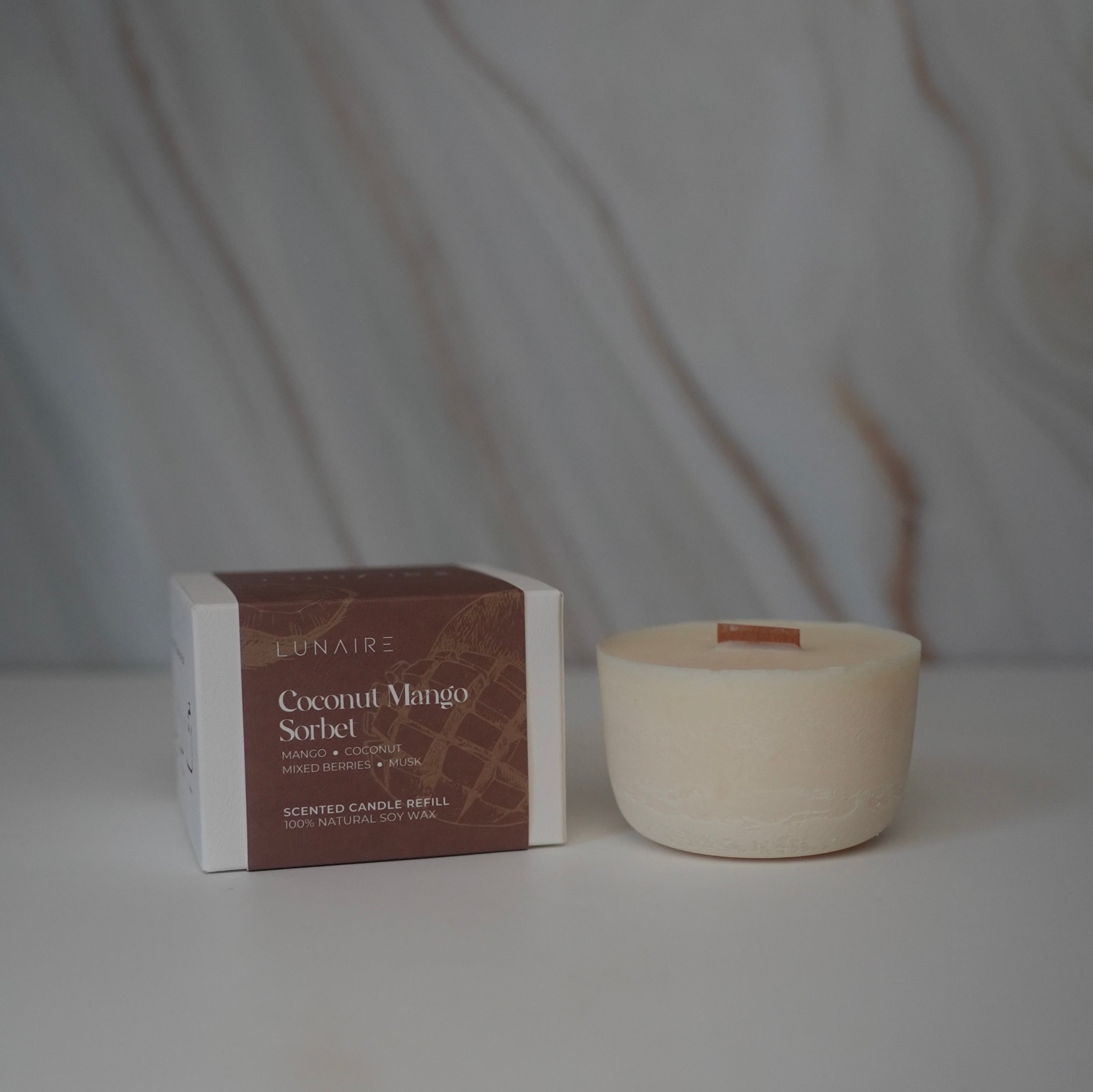 Coconut Mango Mixed Berries Soy Candle