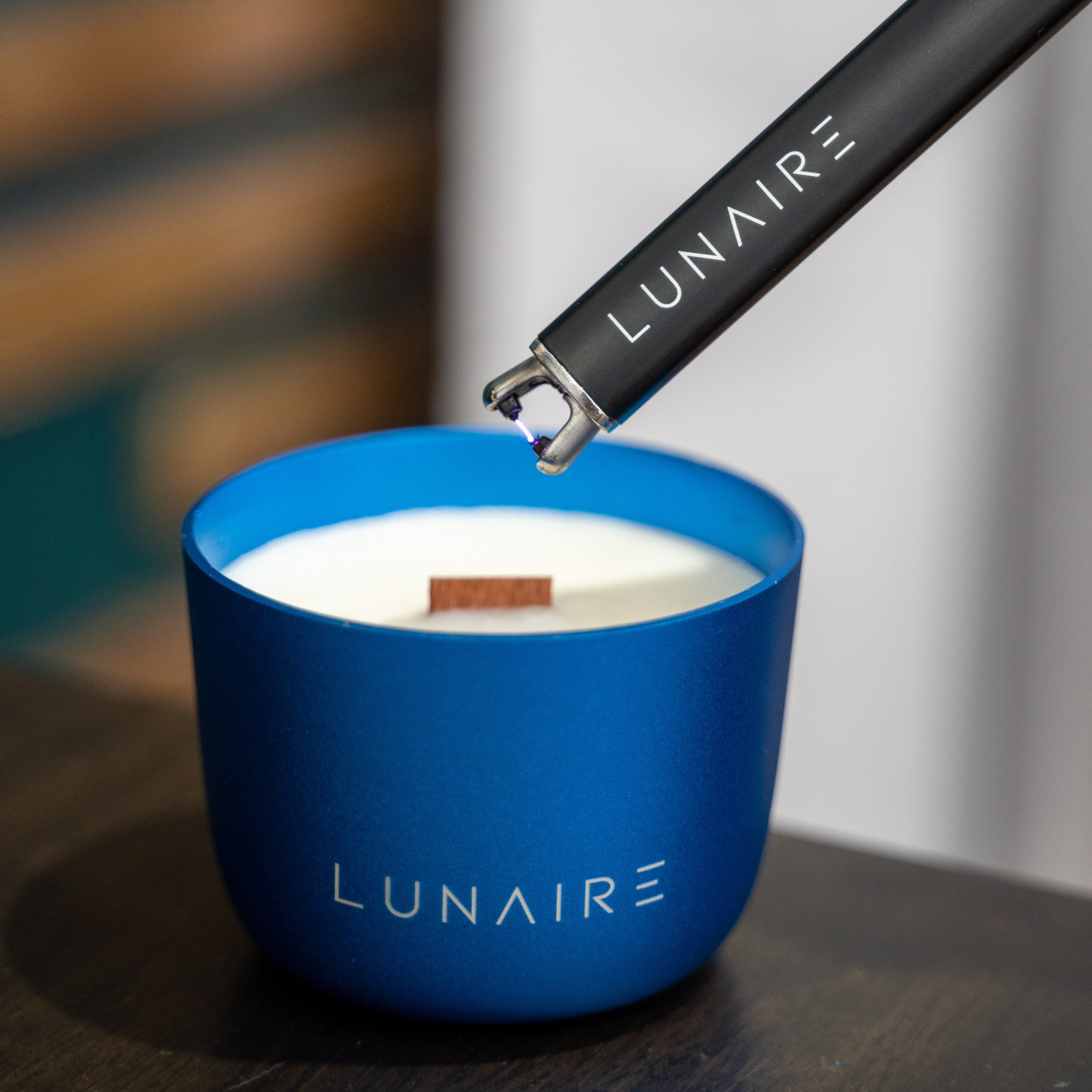 Lunaire Soy Candle and Lighter 
