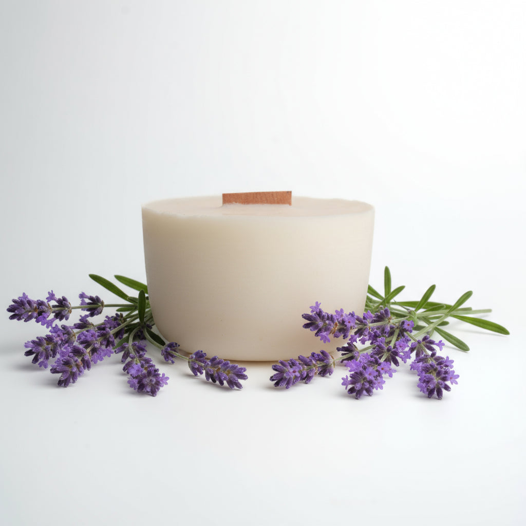 soy candle refill lavender scent