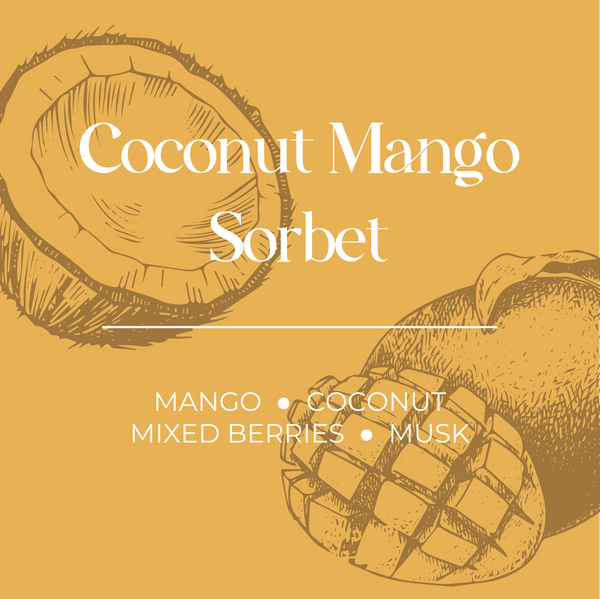 Coconut Mango Sorbet Refill | Coconut + Mango