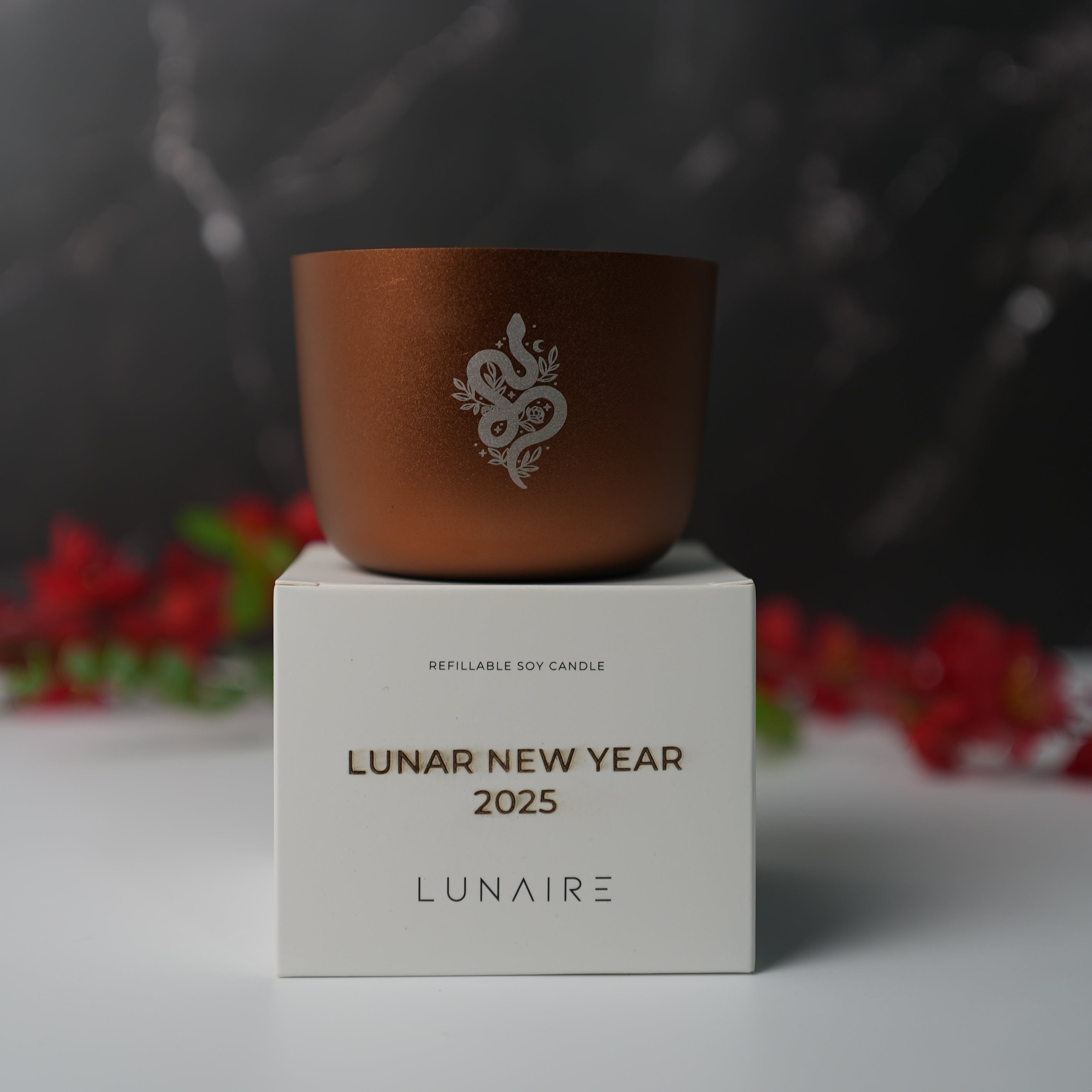 Lunar New Year Bronze Candle 