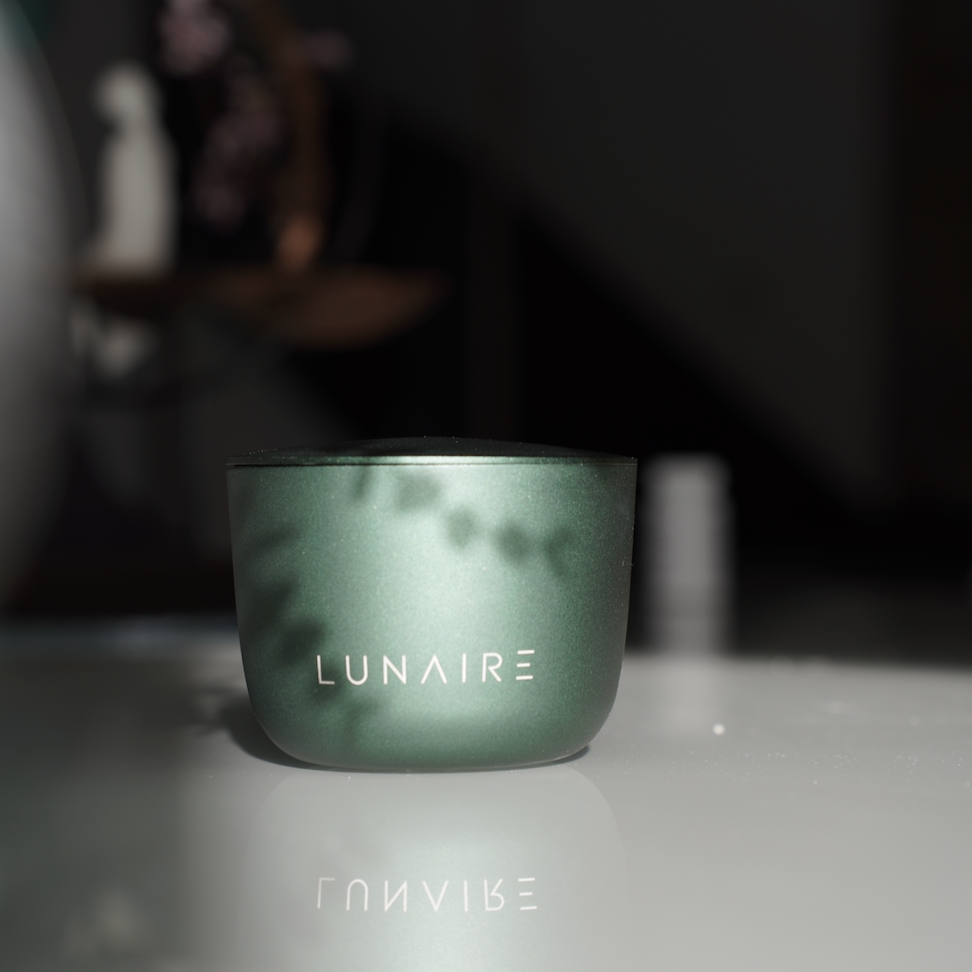Green Aluminium Candle 