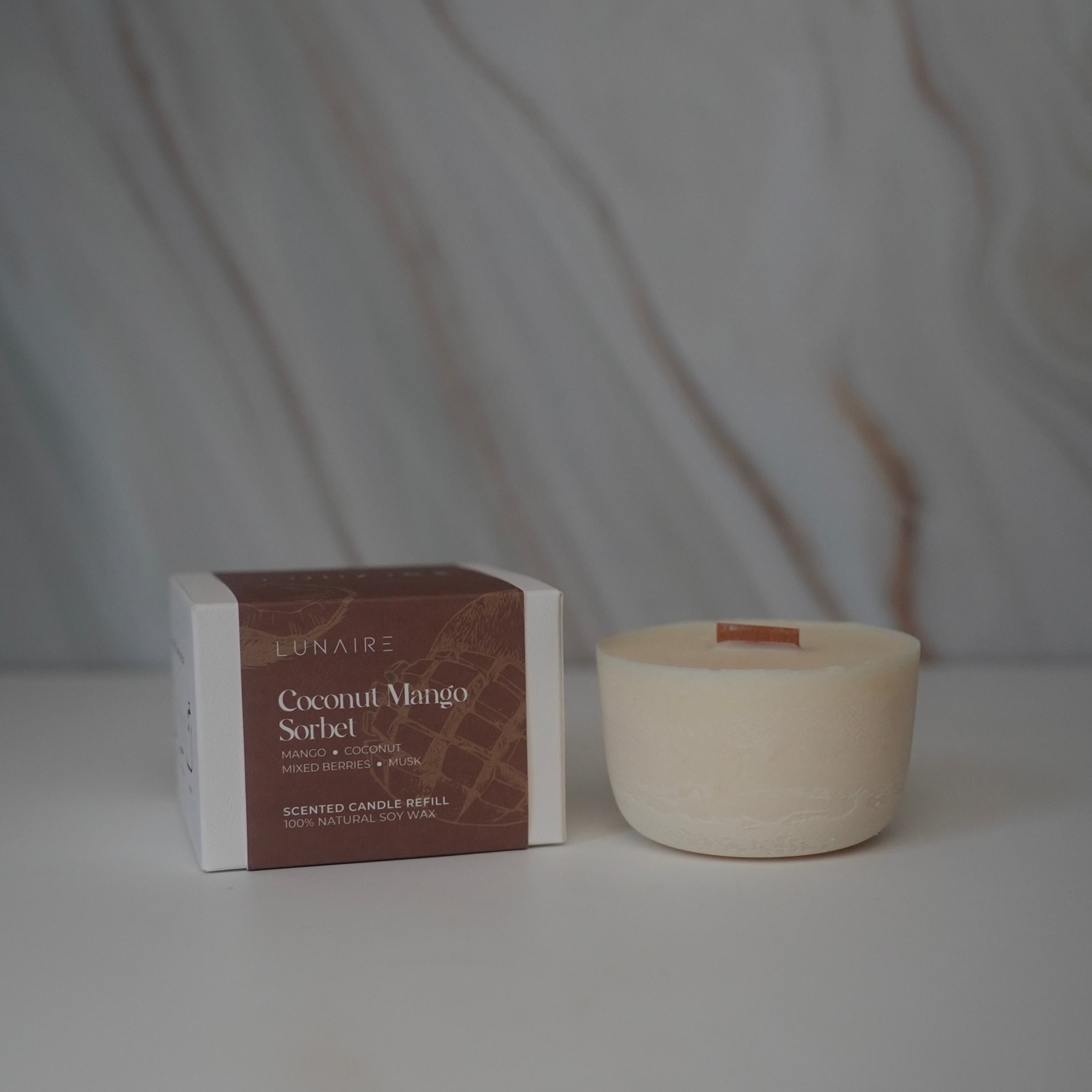 Coconut Mango Mixed Berries Soy Candle