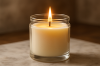 glass jar candle